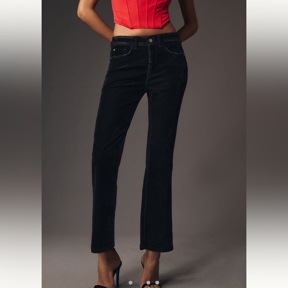 Anthropologie The Yaya Midrise Cropped Jeans